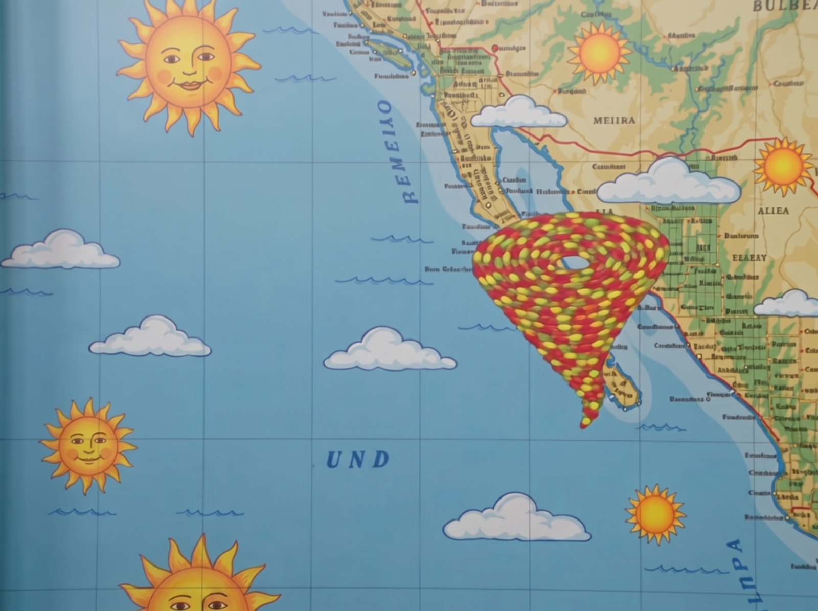 WEATHER / MAP SET